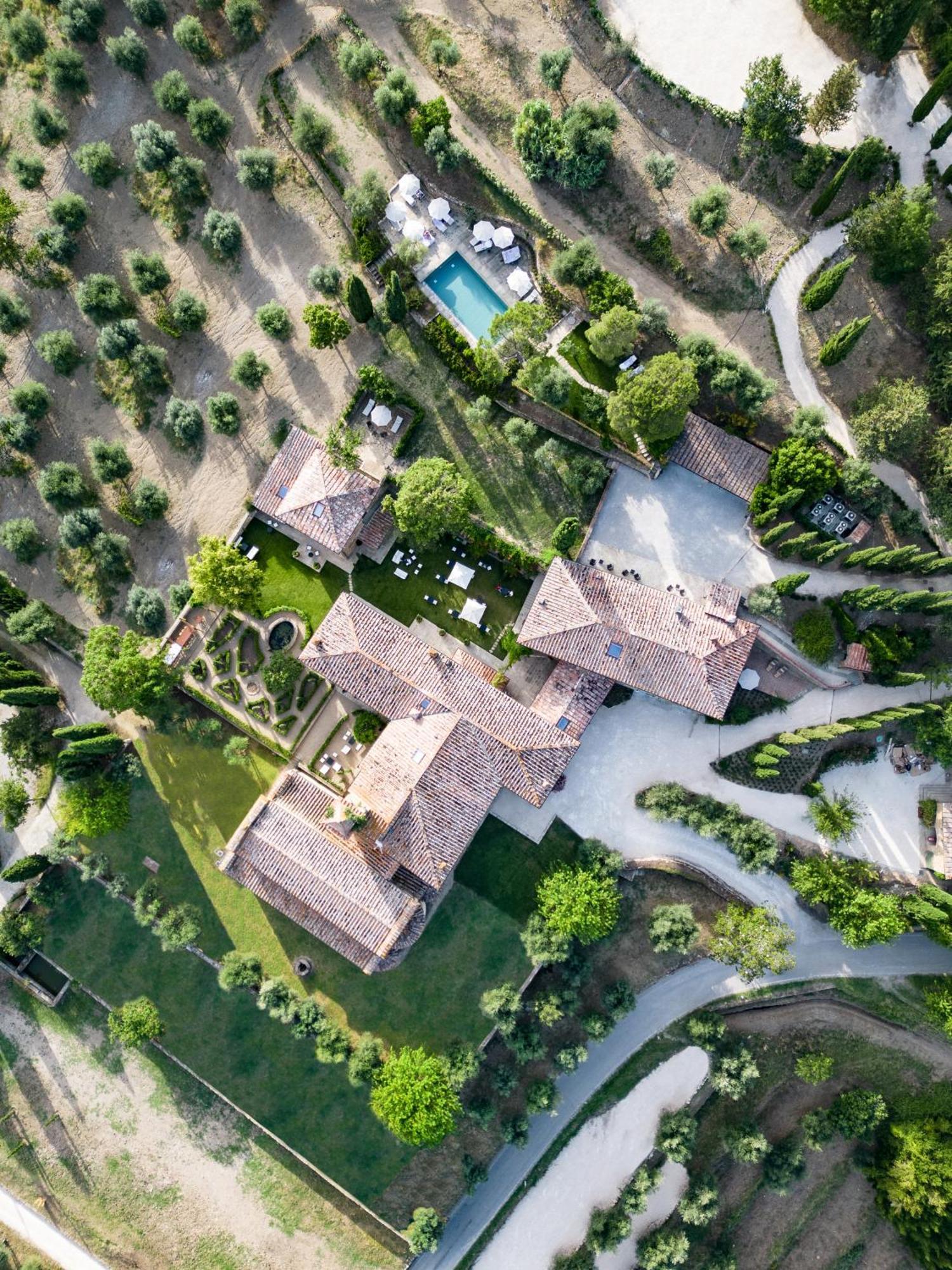 Pieve Aldina Relais & Chateaux Radda in Chianti Exteriör bild
